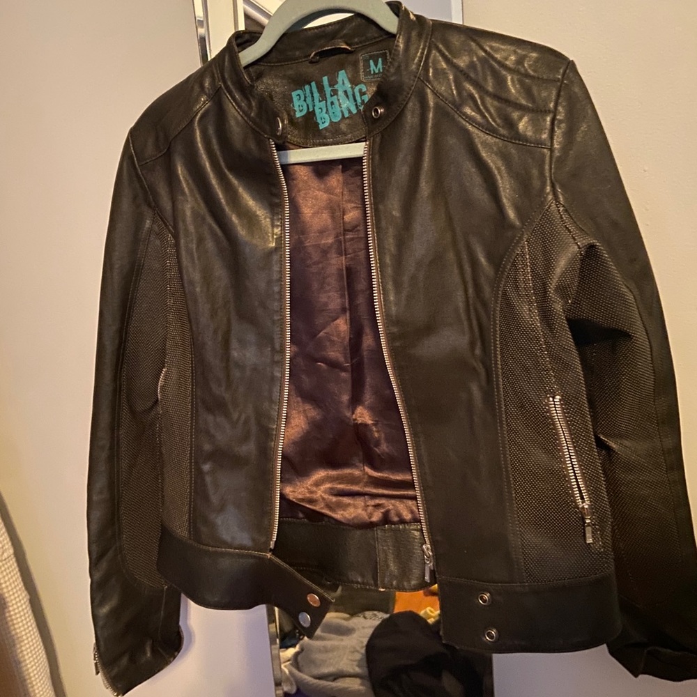 Vintage Billabong Leather Jacket